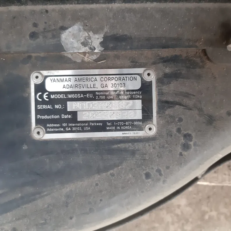 Yanmar M60SA Mid-Mount Cutting Deck